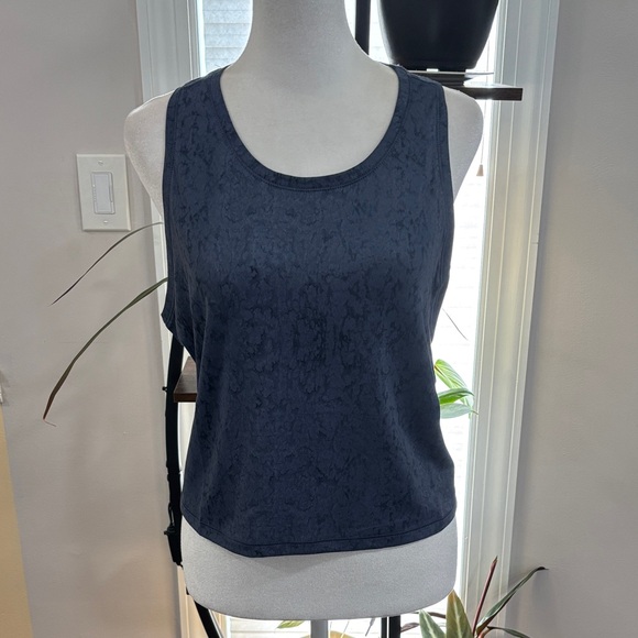Yogalicious water droplet Sleeveless cropped Tank size XXL - Picture 2 of 4